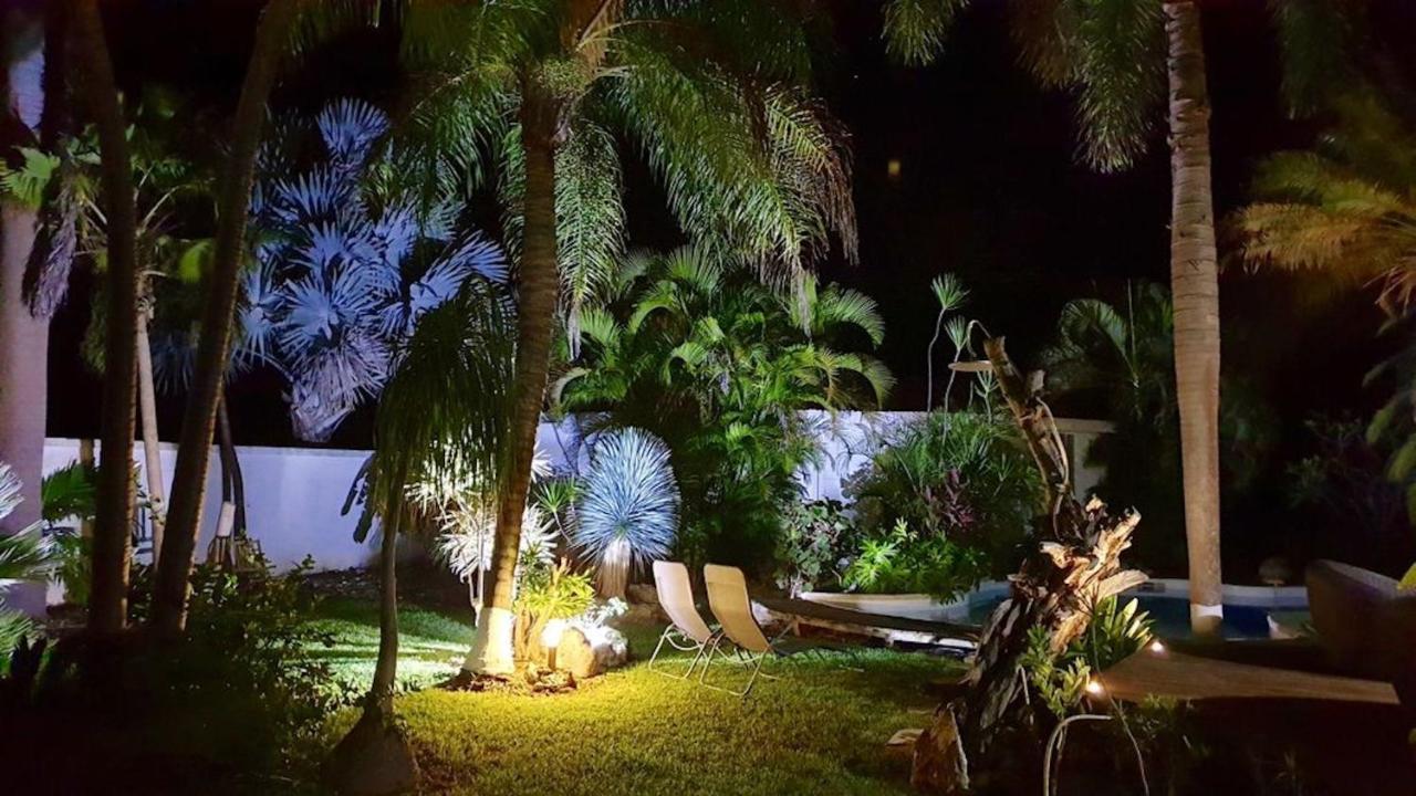 Villa Piscine et Iguanes en bord de mer proche plages marina et golf Saint-Francois  Buitenkant foto