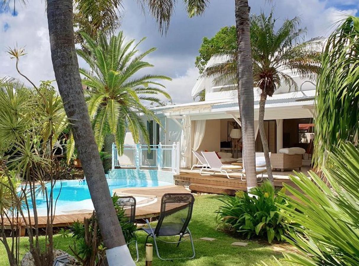 Villa Piscine et Iguanes en bord de mer proche plages marina et golf Saint-Francois  Buitenkant foto