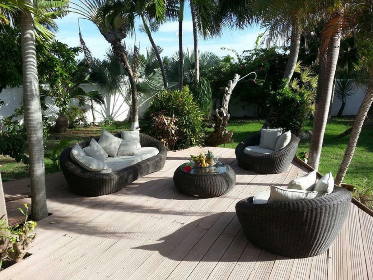 Villa Piscine et Iguanes en bord de mer proche plages marina et golf Saint-Francois  Buitenkant foto